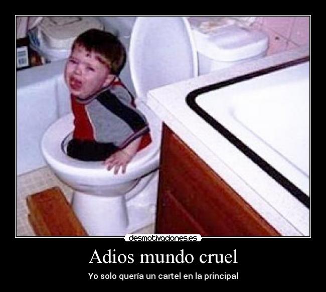 Adios mundo cruel - 