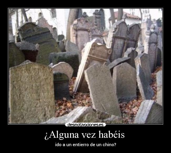 ¿Alguna vez habéis -