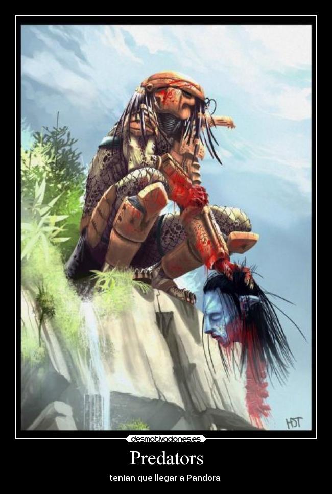 Predators - tenían que llegar a Pandora 