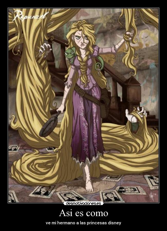 carteles disney desmotivaciones