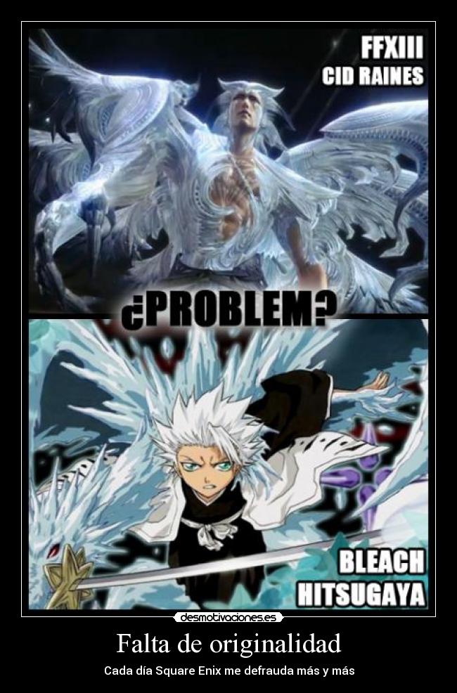 Falta de originalidad - Cada día Square Enix me defrauda más y más
