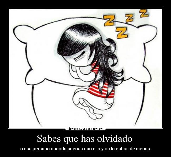 carteles sabes que has olvidado desmotivaciones