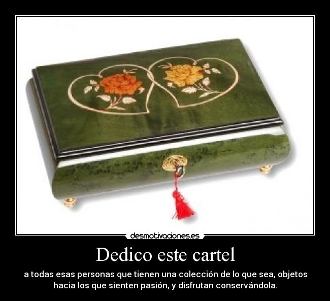 Dedico este cartel - 