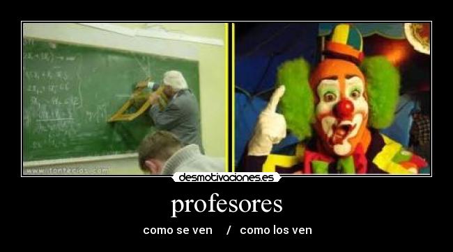 carteles profesores desmotivaciones