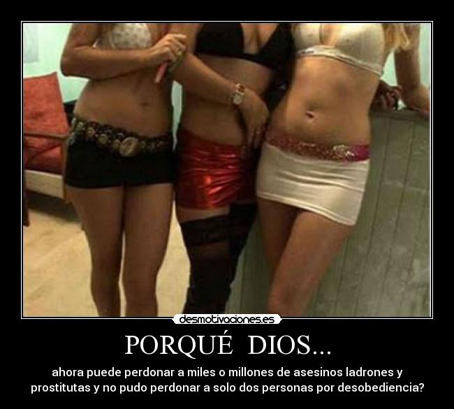 PORQUÉ  DIOS... - 