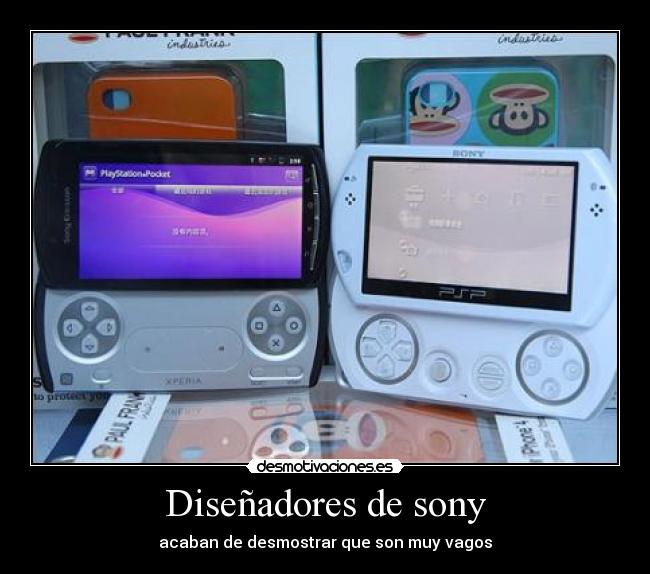 Diseñadores de sony -