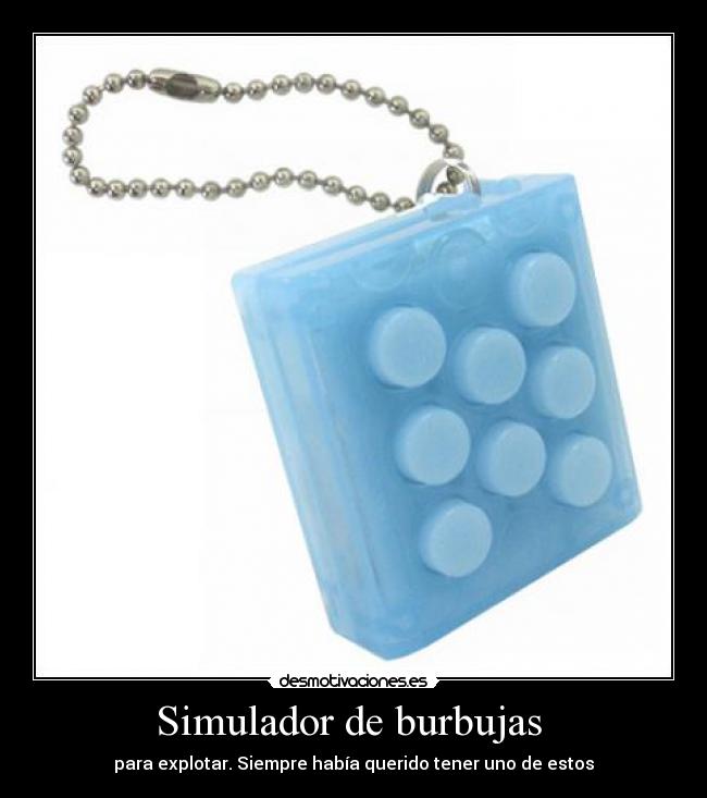 Simulador de burbujas -