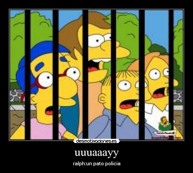 uuuaaayy - ralph:un pato policia