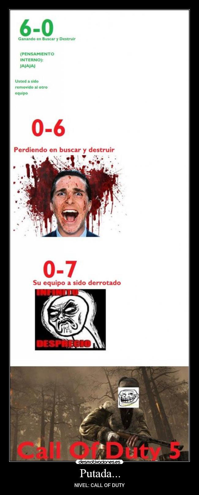 Putada... - NIVEL: CALL OF DUTY