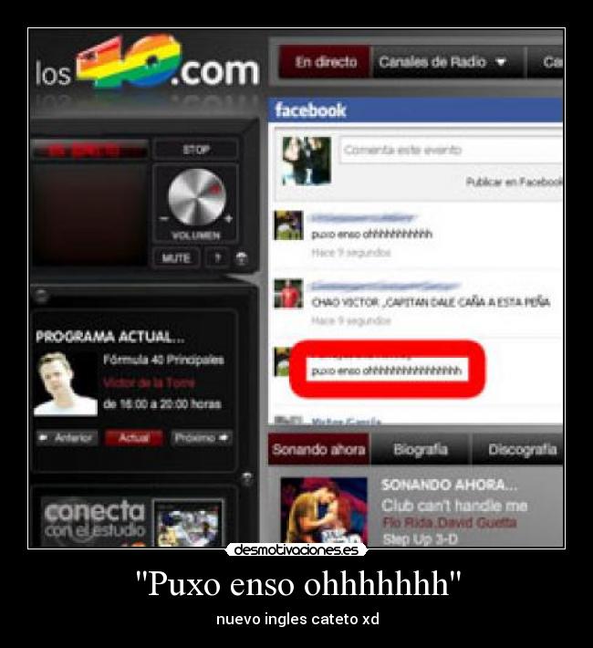 Puxo enso ohhhhhhh - nuevo ingles cateto xd