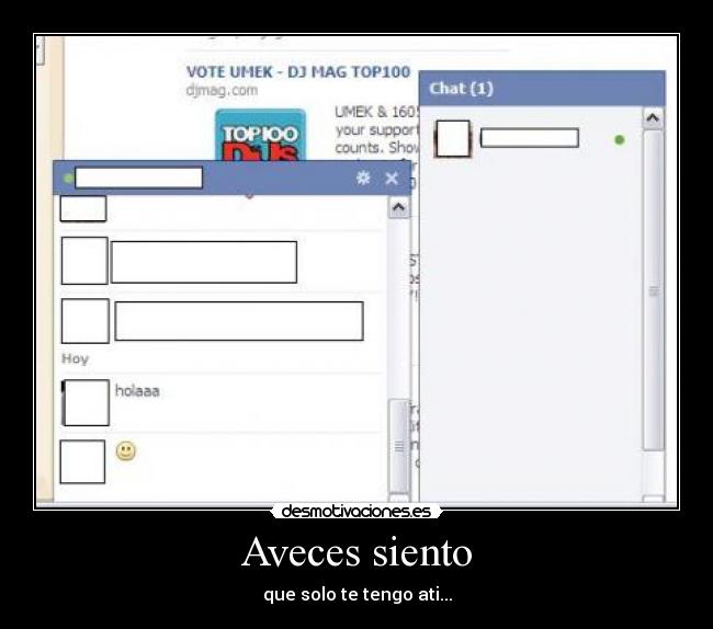 Aveces siento - 