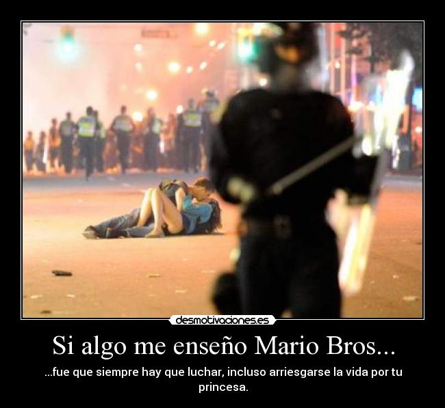 carteles mario bros desmotivaciones