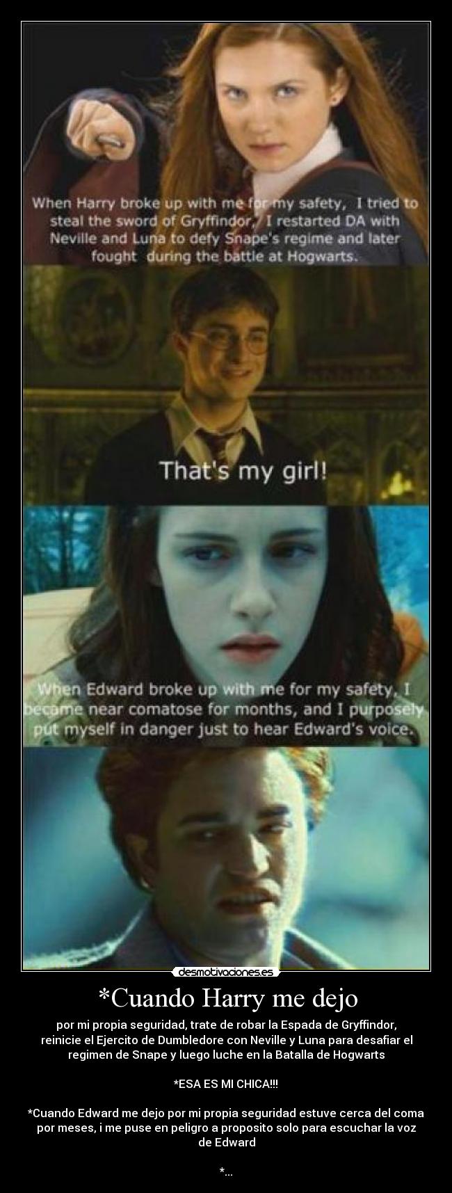 *Cuando Harry me dejo -