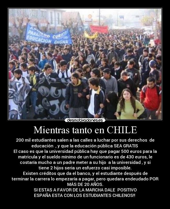 Mientras tanto en CHILE - 