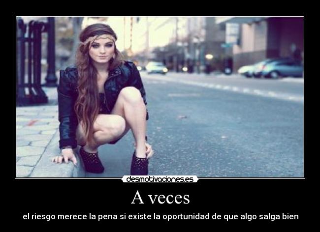 A veces -
