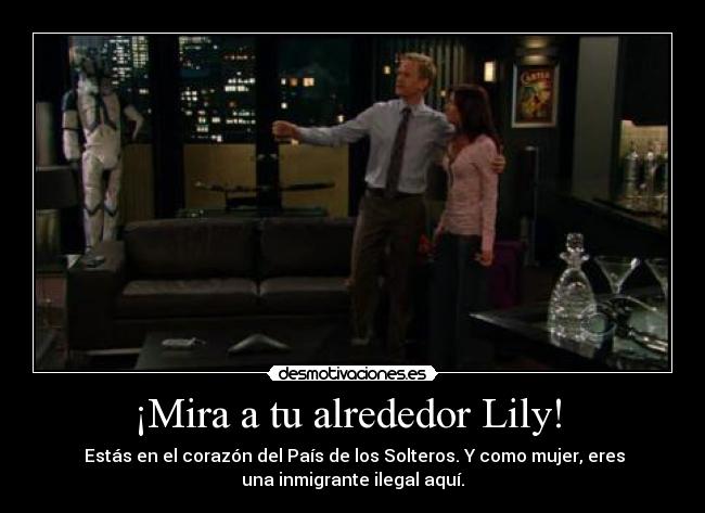 ¡Mira a tu alrededor Lily!  - 