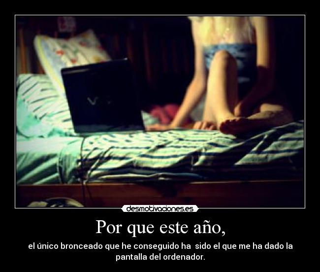 carteles ano este ordenador bronceado desmotivaciones