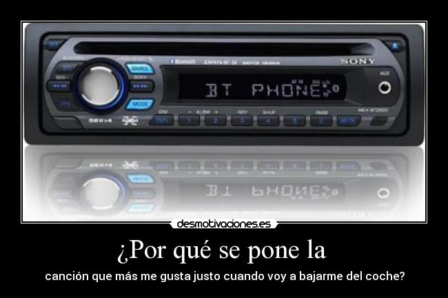 ¿Por qué se pone la  - 