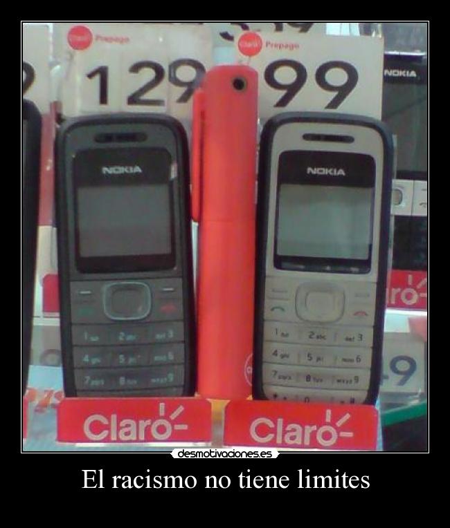 El racismo no tiene limites - 