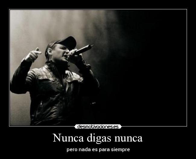 Nunca digas nunca -
