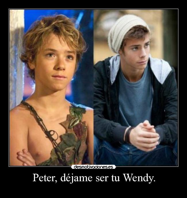 Peter, déjame ser tu Wendy. - 
