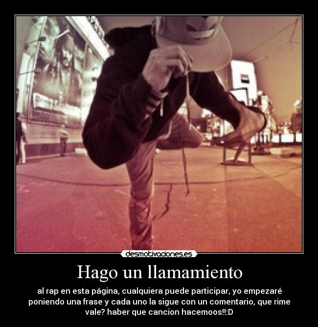 Hago un llamamiento - 