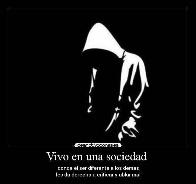 Vivo en una sociedad  - 
