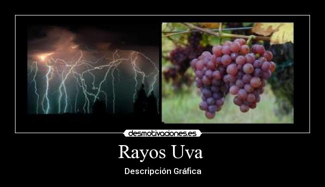 Rayos Uva - Descripción Gráfica