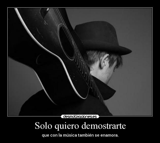 carteles musica tambien enamora desmotivaciones