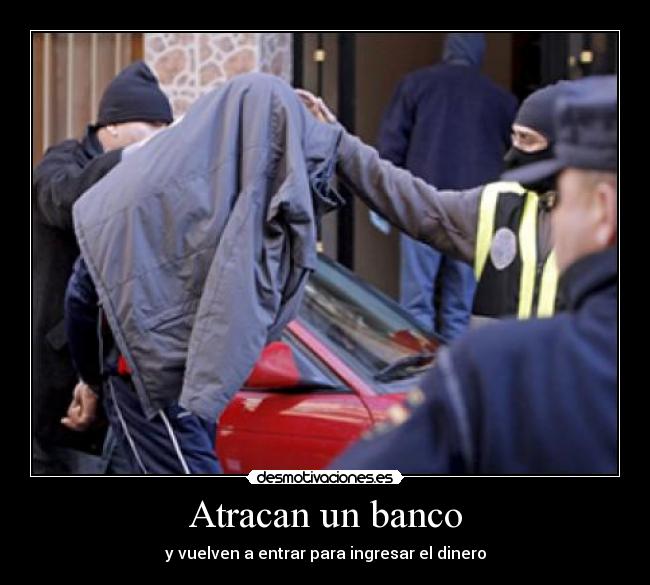 Atracan un banco - 