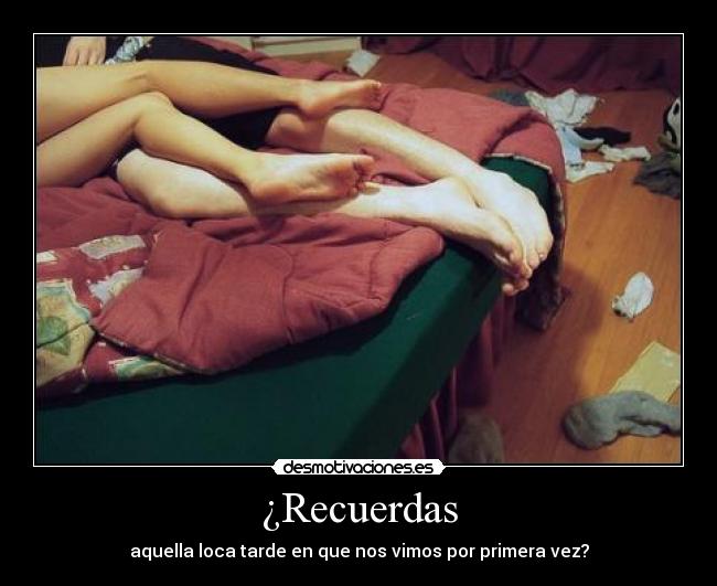¿Recuerdas -