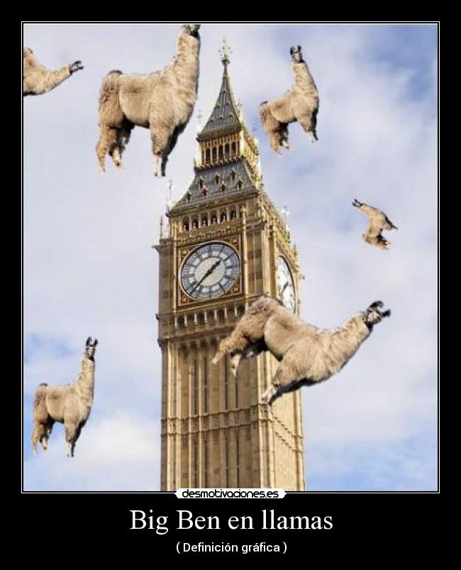 Big Ben en llamas - ( Definición gráfica )