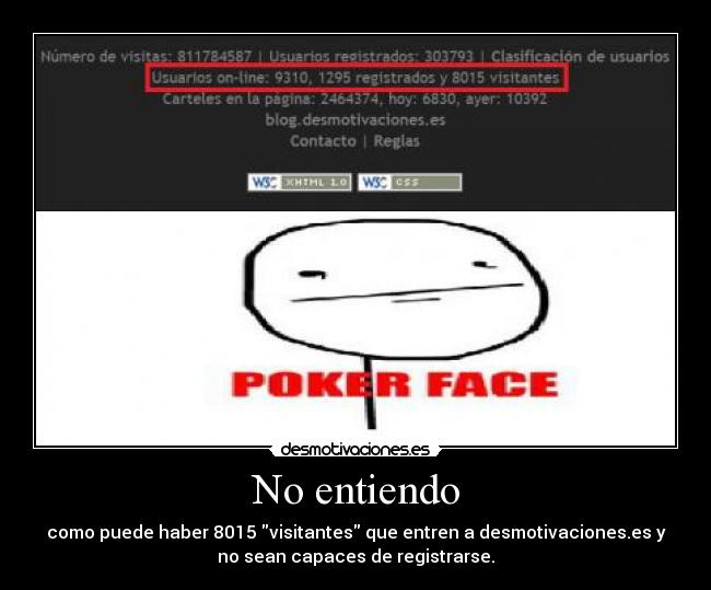 No entiendo - 