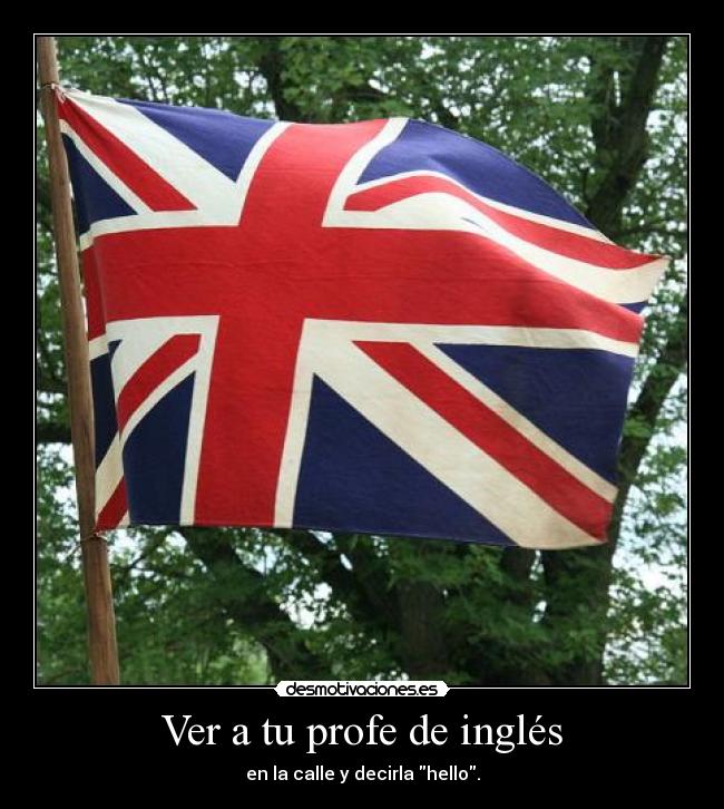 Ver a tu profe de inglés - 