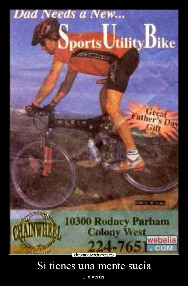 Si tienes una mente sucia - 