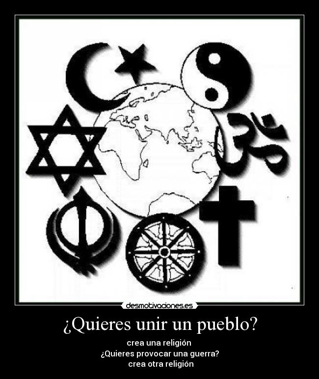 ¿Quieres unir un pueblo? -