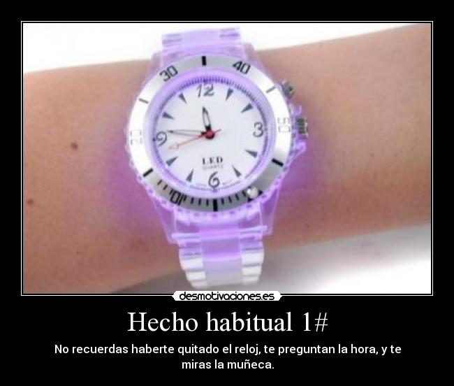 Hecho habitual 1# - 