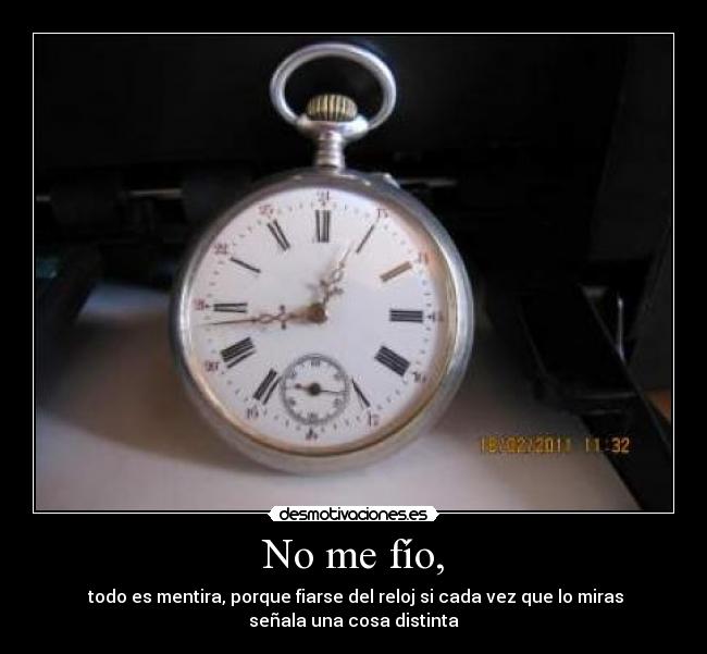 No me fío, - 