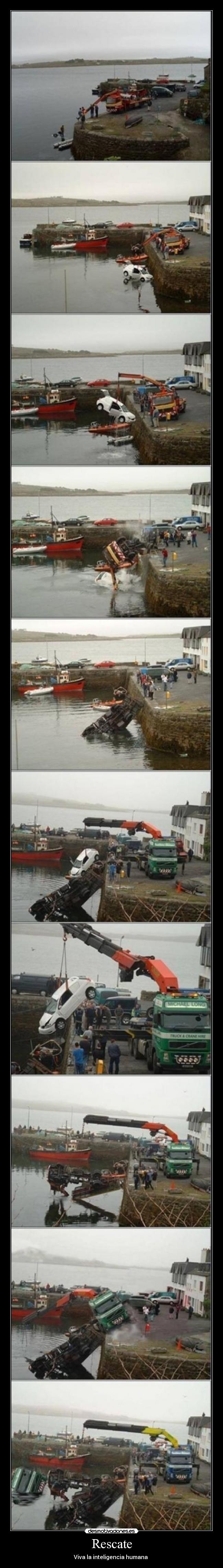 Rescate - Viva la inteligencia humana 