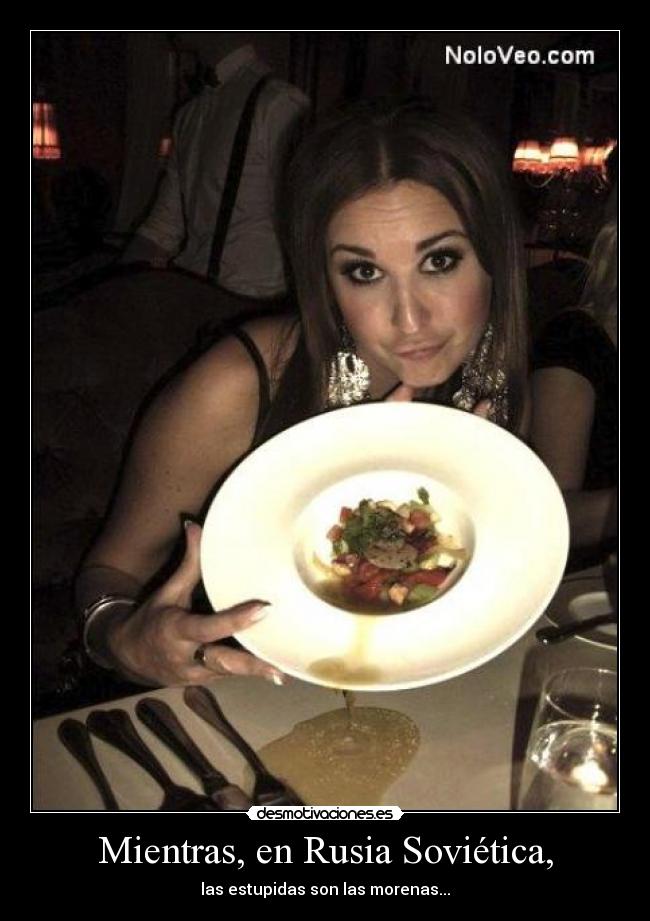 Mientras, en Rusia Soviética, -