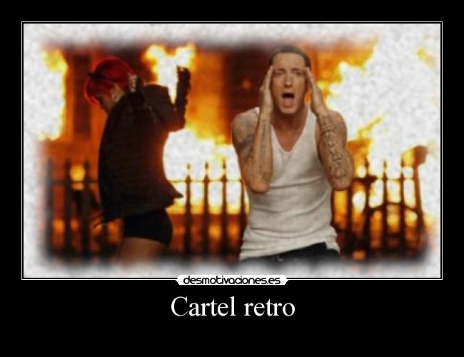 Cartel retro - 