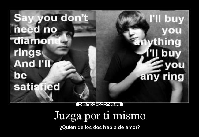 Juzga por ti mismo -