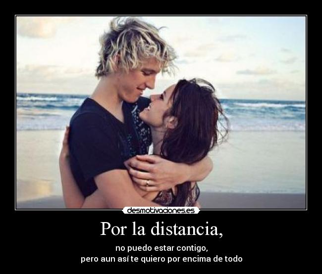 Por la distancia, - 