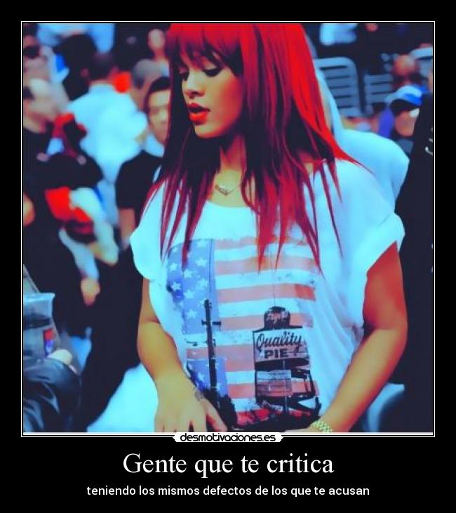 Gente que te critica - 