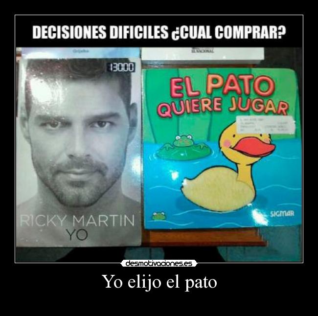 carteles rickypatoelegir desmotivaciones