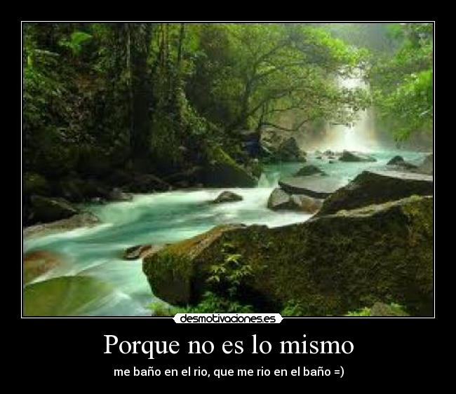 Porque no es lo mismo - 