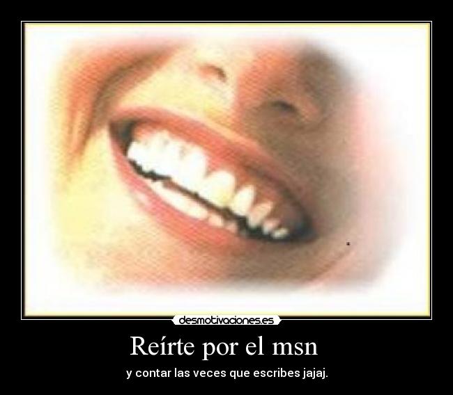Reírte por el msn  - 
