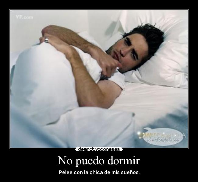 No puedo dormir - 