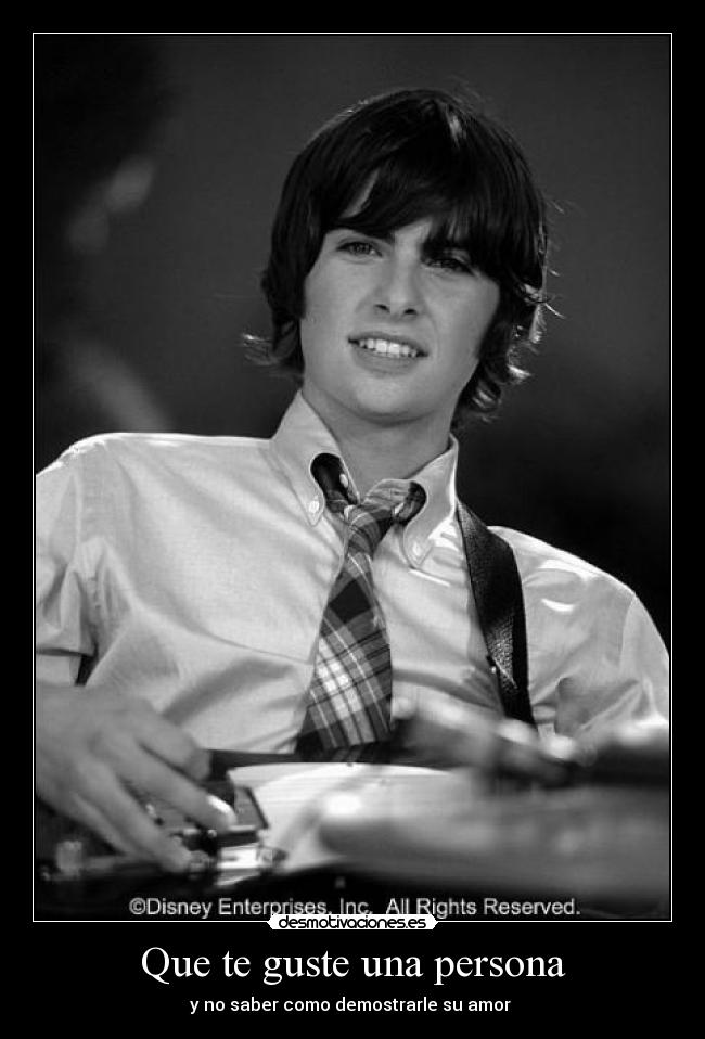 Que te guste una persona - 