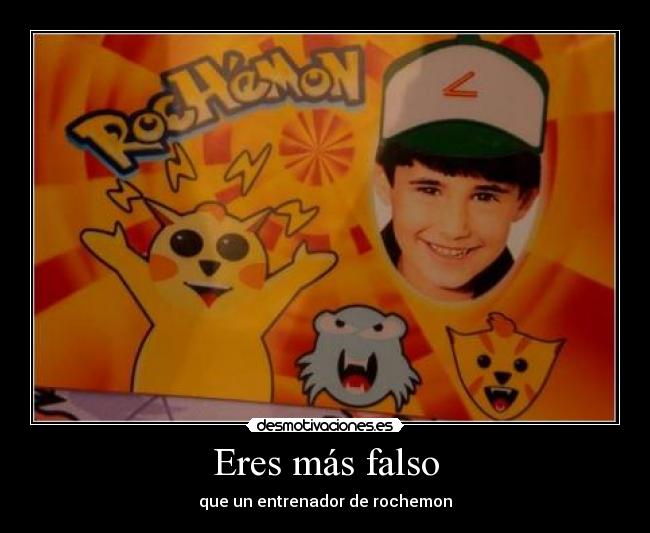 carteles rochemon desmotivaciones